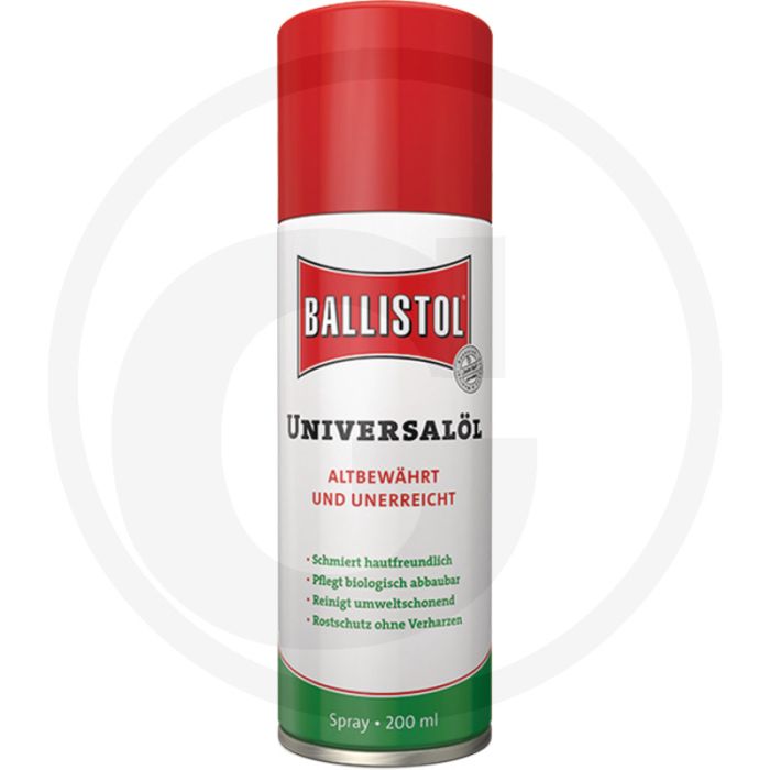 Ballistol Universele oliespray 200 ml - Voor auto's, motoren, fietsen, boten, wapens, leer en meer