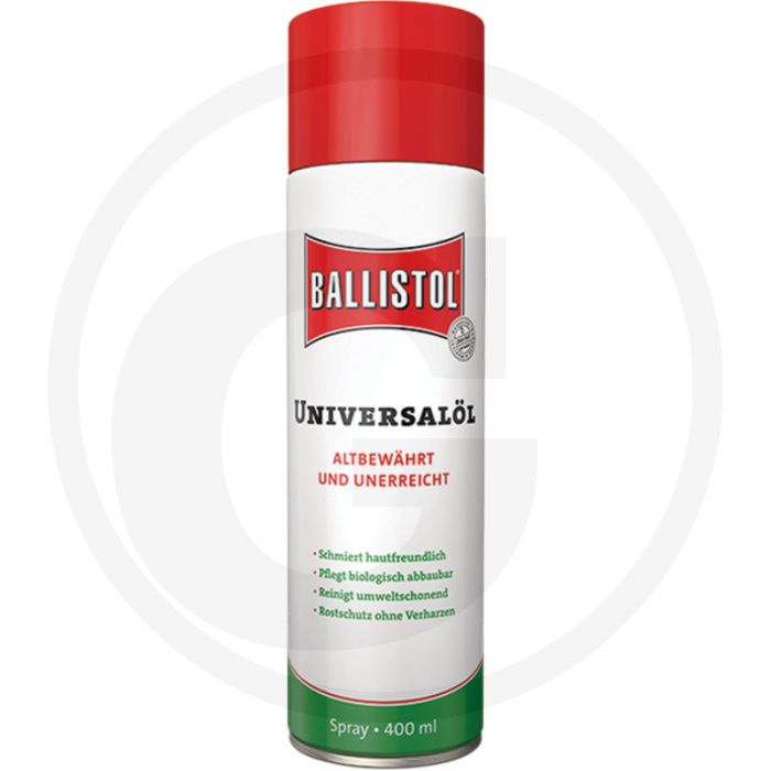 Ballistol spray 400 ml - Universele olie voor doe-het-zelvers, industrie en auto's