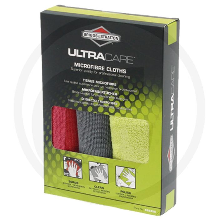 Briggs & Stratton Ultra Care microvezeldoekenset - 3 stuks