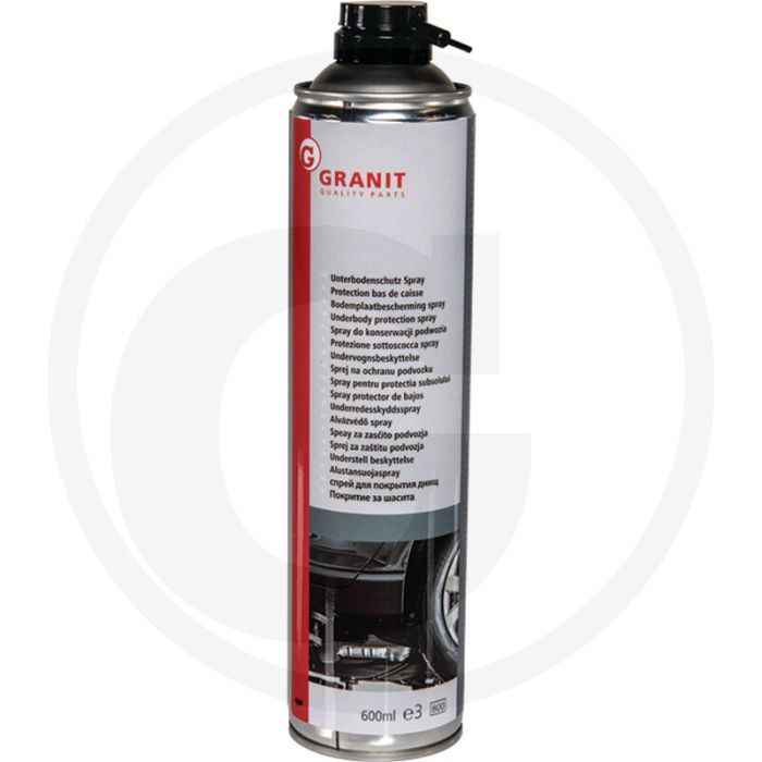 Bodemplaatbescherming 600 ml - Corrosiebescherming, steenslagpreventie, UV-bestendig