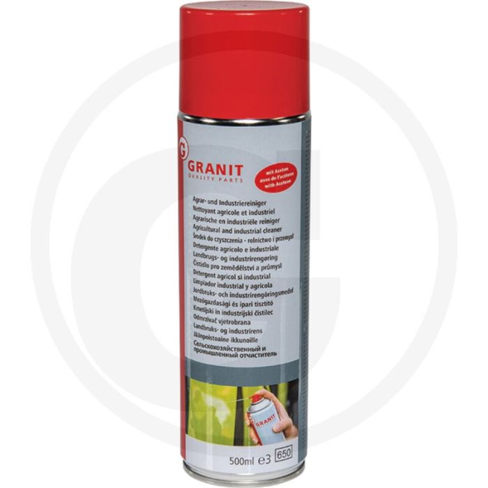 Landbouw- en industriereiniger 500 ml - Verwijdert olie, vet en hars Landbouw- en industriereiniger 500 ml - Verwijdert olie, vet en hars