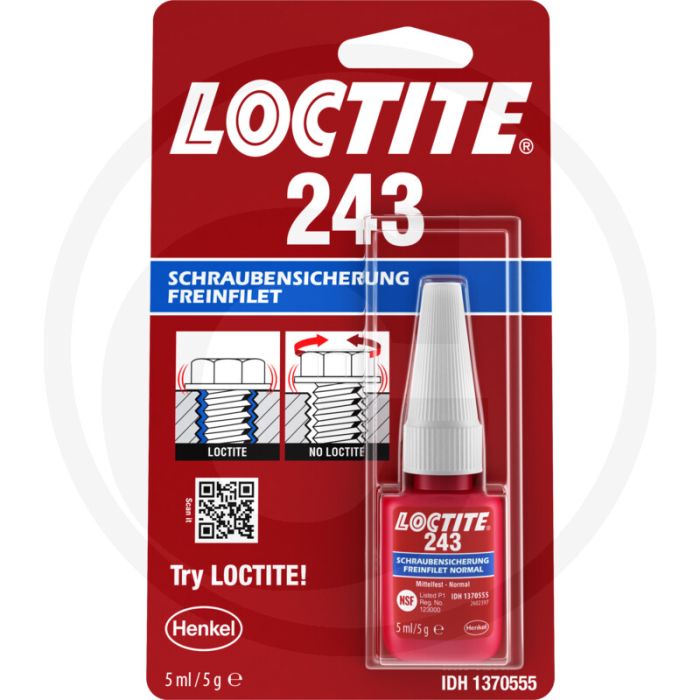 Loctite / Teroson LOCTITE® 243 Schroefdraadborgmiddel Loctite / Teroson LOCTITE® 243 Schroefdraadborgmiddel