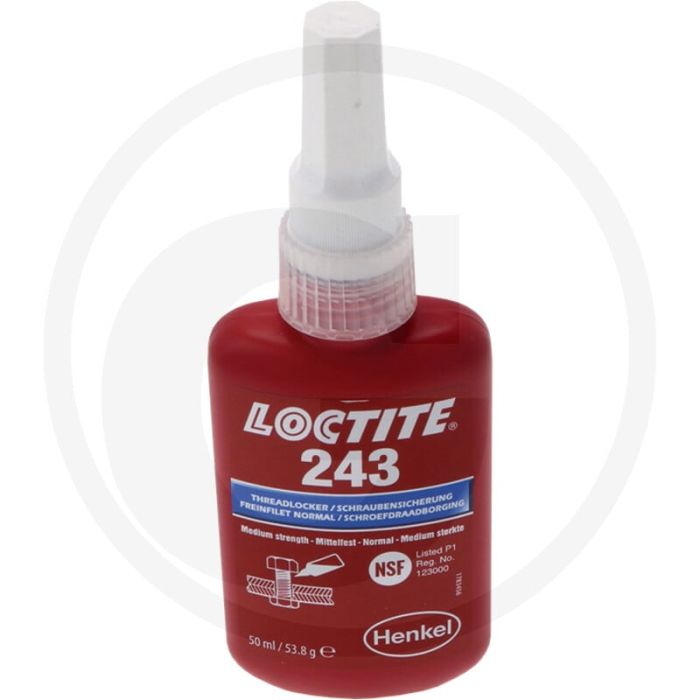 Loctite / Teroson LOCTITE® 243 Schroefdraadborgmiddel Loctite / Teroson LOCTITE® 243 Schroefdraadborgmiddel