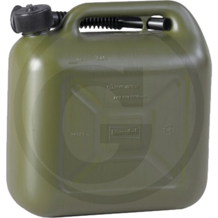 HÜNERSDORFF Brandstofjerrycan 10L Olijf, TÜV-getest, incl. schenktuit (335x164x324mm) HÜNERSDORFF Brandstofjerrycan 10L Olijf, TÜV-getest, incl. schenktuit (335x164x324mm)