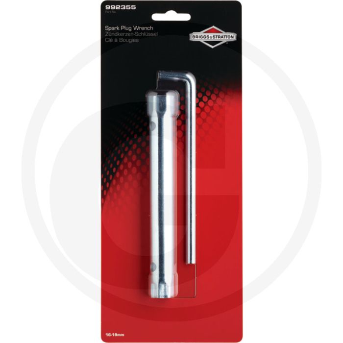 Briggs & Stratton bougiesleutel, 16 - 19, Lengte 190mm