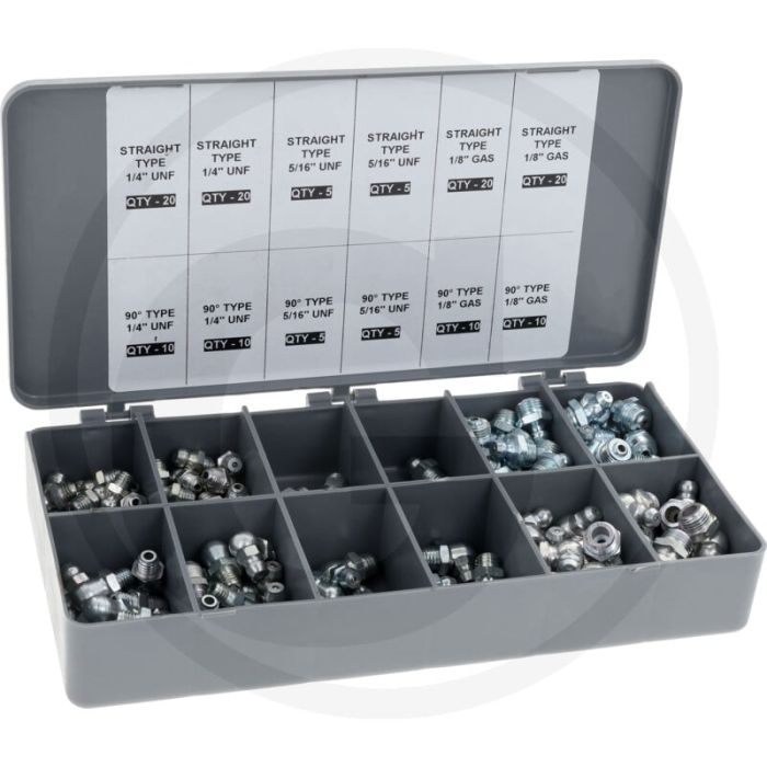 Smeernippel-assortiment (140-delig)