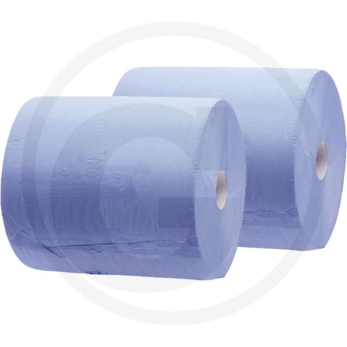 VPE2 poetsrol 2-laags, blauw, 500 vellen per rol VPE2 poetsrol 2-laags, blauw, 500 vellen per rol