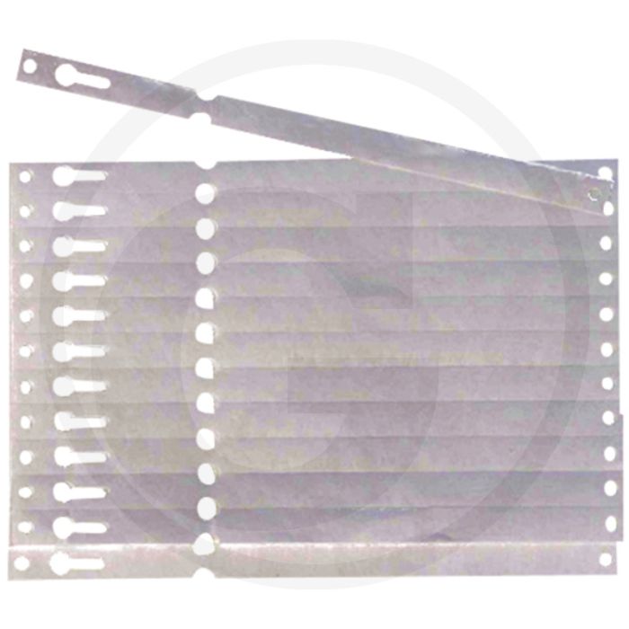 Eichner VPE1000 Bijlage-ringen 160x12,7mm HDPE, wit, 1.000 stuks