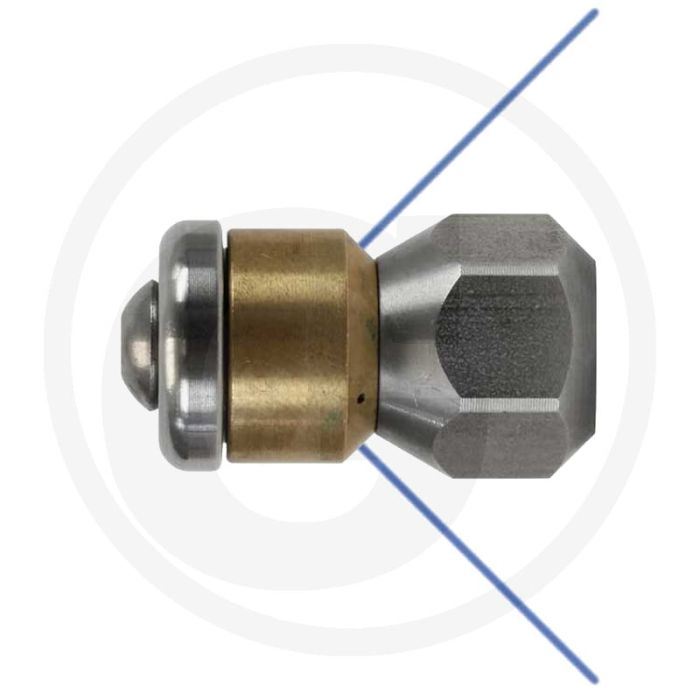 Roterende spuitdop 1/8" binnendraad, 050 mondstuk, 250 bar.