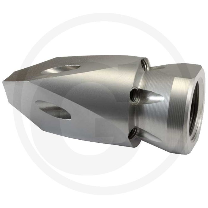 Freesspuitdop 120mm, 350 bar, 1/2" binnendraad, 150°C
