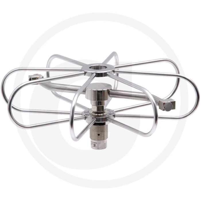 Leidingreiniger 300mm Ø, 275 bar, 120°C - RVS, verstelbare rotorarmen
