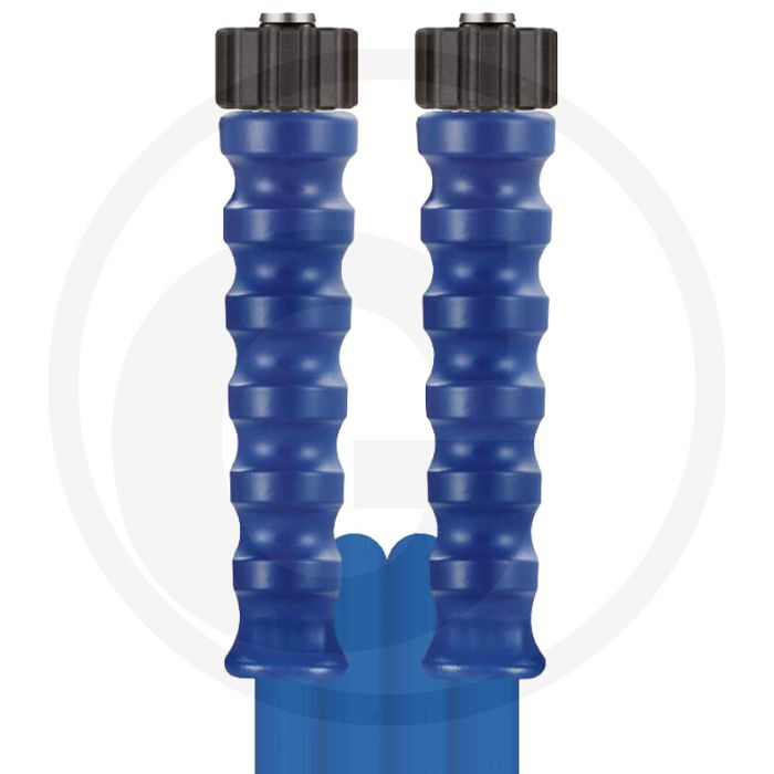 Hogedrukslang 10m, 400 bar, DN8, 150°C, 2SC, blauw