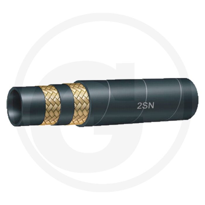 2SC-12-300 bar 150°C zwart Hogedrukslang 300 bar -40 - +150°C DN 12