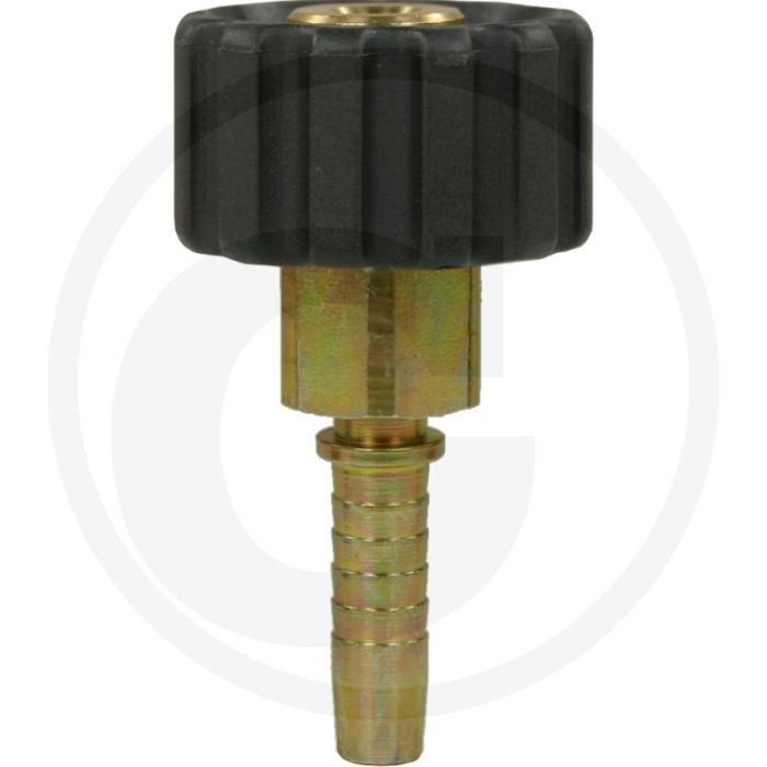 Perspilaar 14,88 mm NW 10, moer - Staal, gegalvaniseerd, M22 x 1,5.