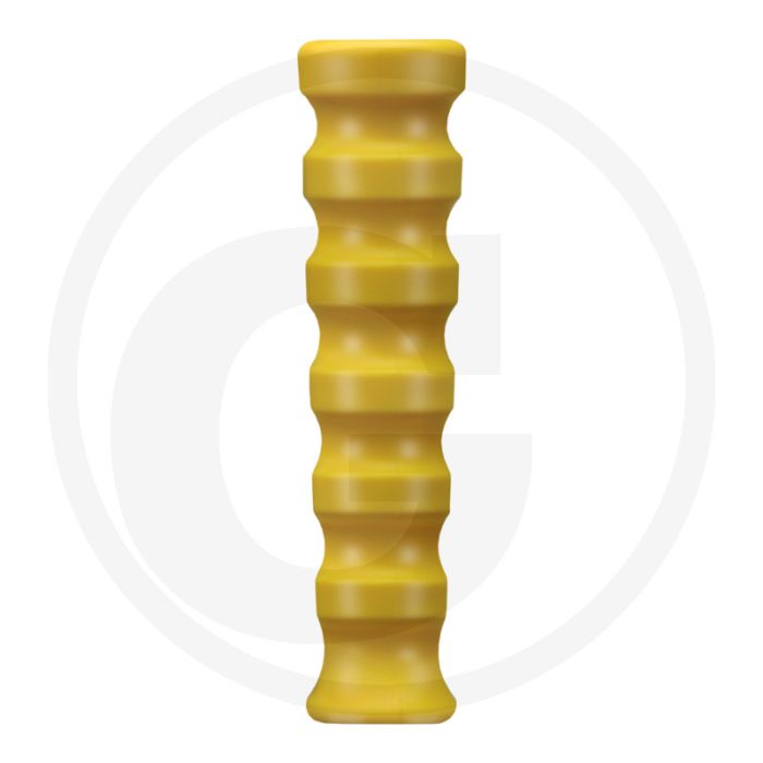 Knikbescherming NW 10 geel rubber gegolf - Binnen-Ø 20,5mm