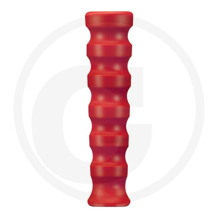 Knikbescherming NW 12 rood rubber gegolf - UV- en ozonbestendig - DN 12 - 1/2"