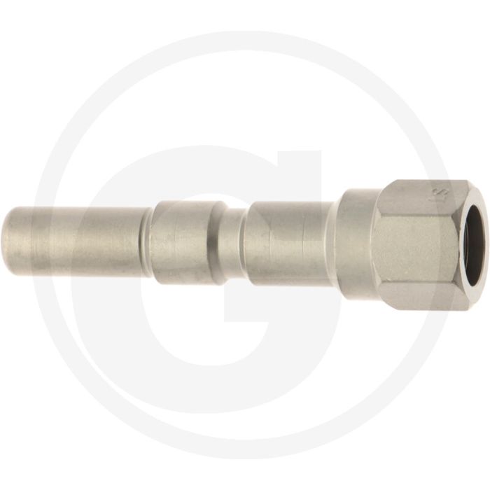 Lange insteekkoppeling 1/4" IG RVS 400 bar - Kränzle