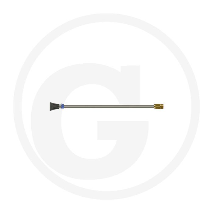 Vetbuis 500mm M22 x 1,5 buitendraad 1/4" binnendraad 400 bar 150°C RVS 25° (2504) met bescherming