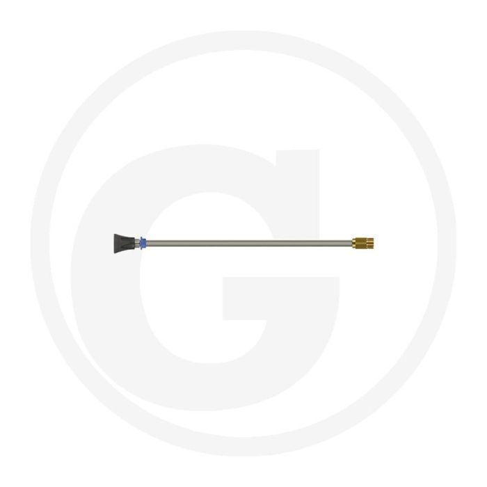 Vetbuis 500mm M22 x 1,5 buitendraad 1/4" 400bar 150°C RVS 25° (25045) met bescherming