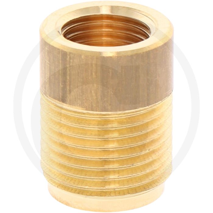 Dopaansluiting Met O-ring M18 x 1,5 buitendraad 1/4" binnendraad - 400 bar, 150°C