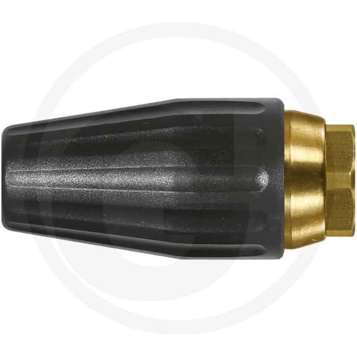 Vuilfrees roterende spuitdop 040 bruin 250 bar.