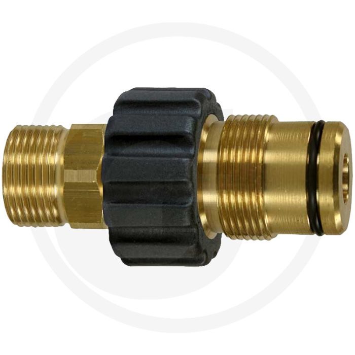 Slangadapter M18 x 1,5 buitendraad  M27 x 1,5 buitendraad