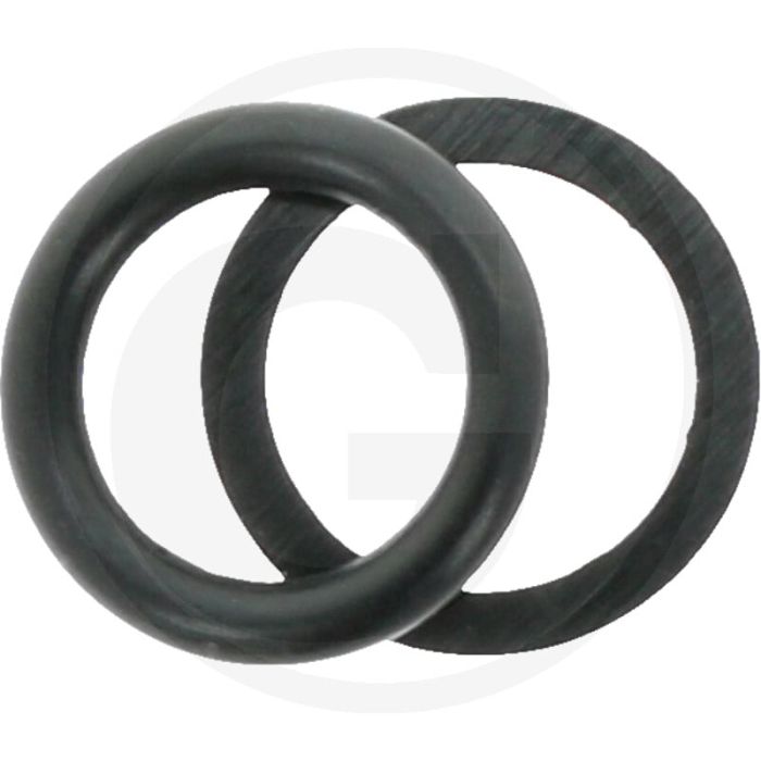 Afdichtset - O-ring en steunring - Ø 11 mm insteeknippel