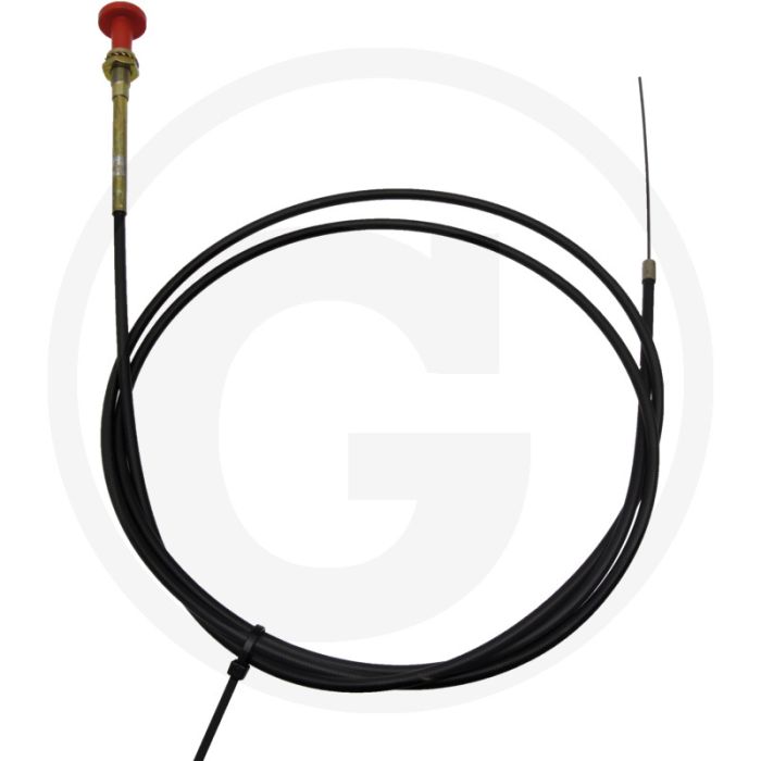 Stopkabel (De stopkabel moet aangepast worden.)