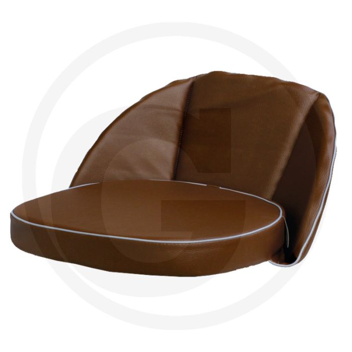Zitkussen (bruin, rugleuning 30 cm)