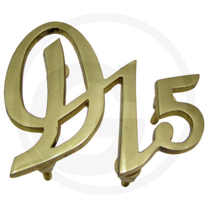 Embleem D 15 - Classic Parts voor Deutz - Sierlijsten/emblemen