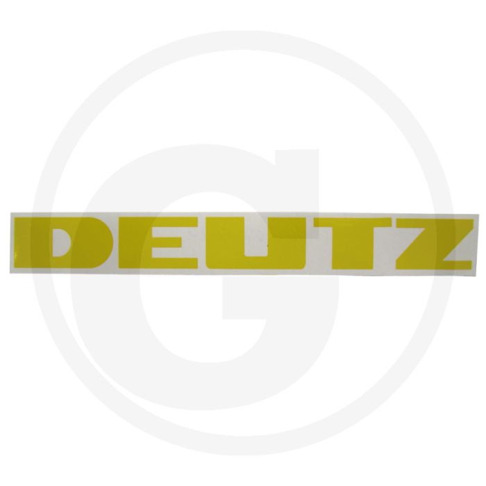 Sticker Deutz groot, 240 x 26 mm