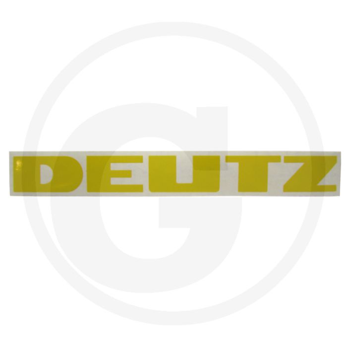 Sticker Deutz klein, 182 x 20 mm