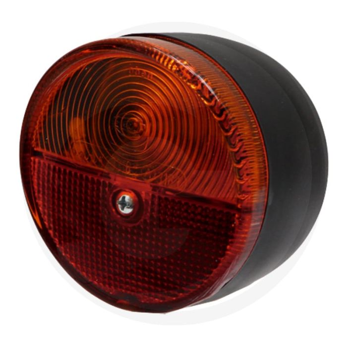 Achter-rem-knipperlicht Deutz 2505-9005 Rond.