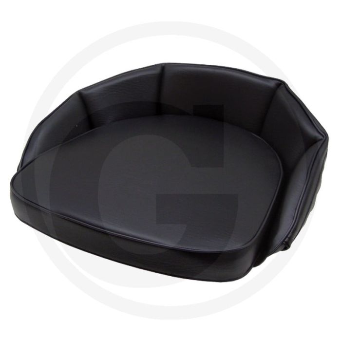 Zitkussen (zwart, rugleuninghoogte: 12 cm)