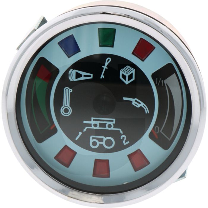 Controle-instrument (100 mm inbouwmaat, alleen voor luchtgekoelde motoren)