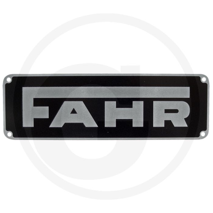 Embleem (235 x 75 mm  gatafstand 220 x 62 mm)
