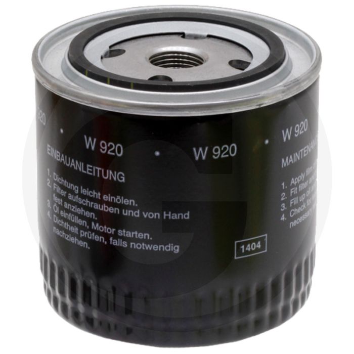 Motoroliefilter - D 325.2, FL 120, FL 131, F 231 GT, F 250 GT