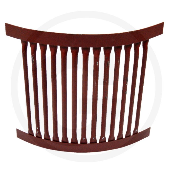 Radiateurgrille 380 x 325 mm, breedte van ribben