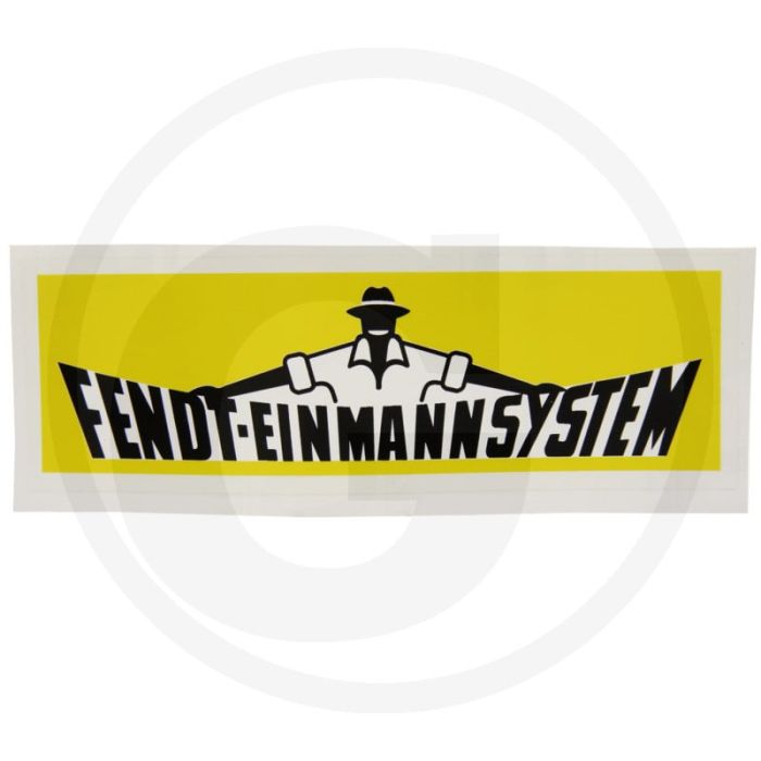 Sticker (FENDT EINMANNSYSTEM)