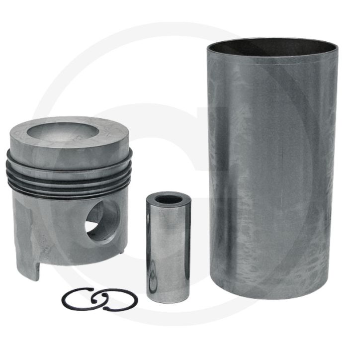 Zuiger- en cilinderset voor Fordson/Ford BSD 326. Let op! Bus is Semi Finish.