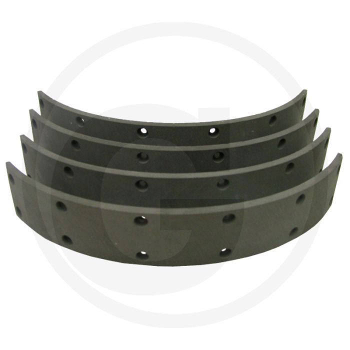 Remblokkenset (voor voetrem  ;4 stuks  ;50 x 6 x 342 mm)