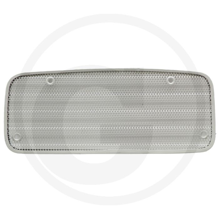 Radiateurgrille (boven  oude uitvoering)