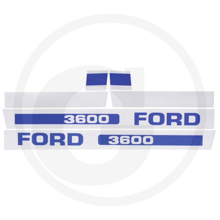 Stickerset - Trekkertype: 3600