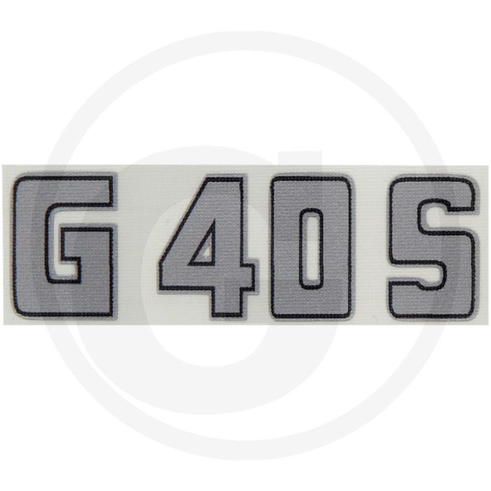 Sticker Dashboard G 45 - Classic Parts Güldner Opbouw Cabine diversen