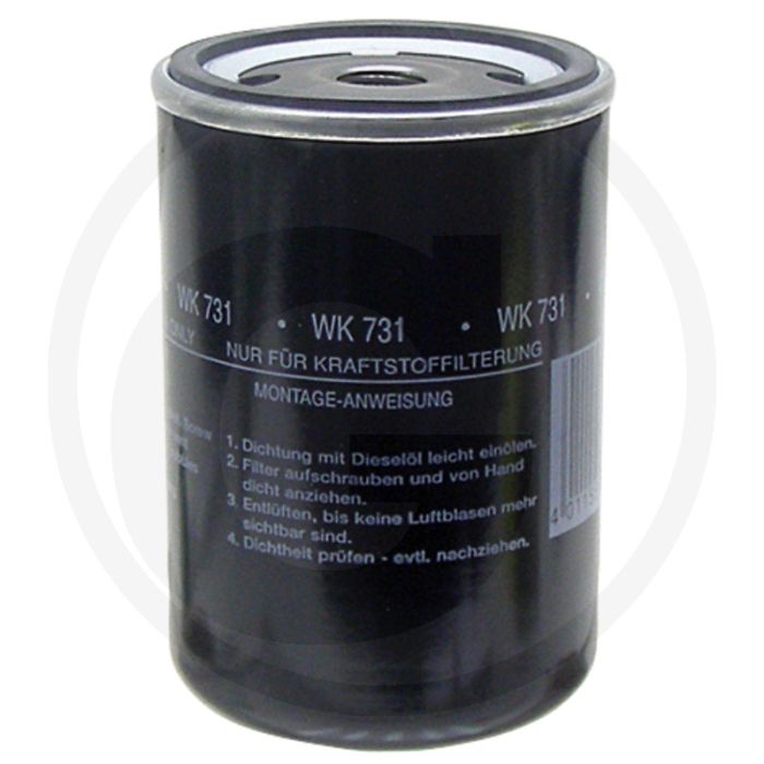 Brandstoffilter voor Hanomag D 943, D 944 - D 963, D 964