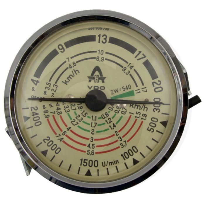 Tractormeter - Granit 500/1, 100 mm inbouwmaat