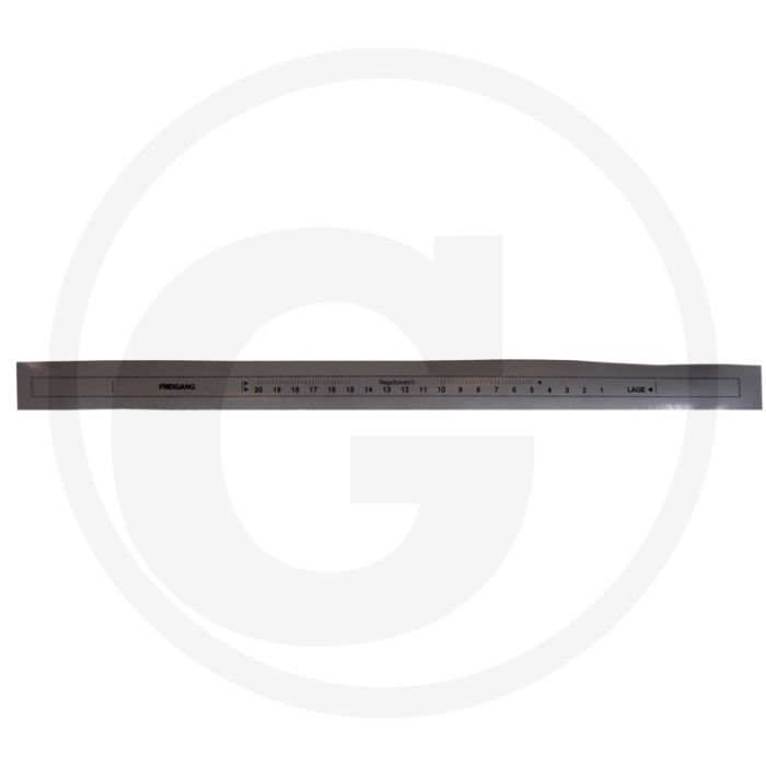 Schaalverdeling hydrauliek - Hanomag Perfekt 301, 401, 501 E...