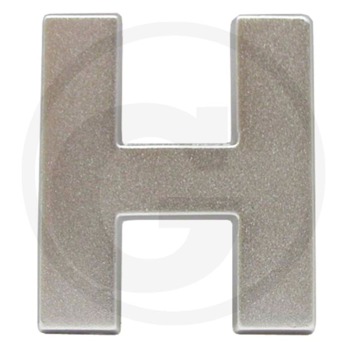Letter H (hoogte 50 mm) Letter H (hoogte 50 mm)