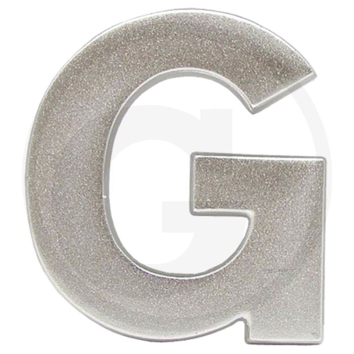 Letter G (hoogte 50 mm) Letter G (hoogte 50 mm)