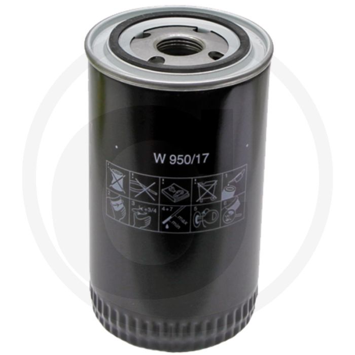 Oliefilter - Trekkertype: 946, 955, 1046, 1055, 1246, 1255, 1455